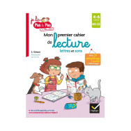 Mon premier cahier de lecture lettres et sons MS-GS -4 à 6 ans