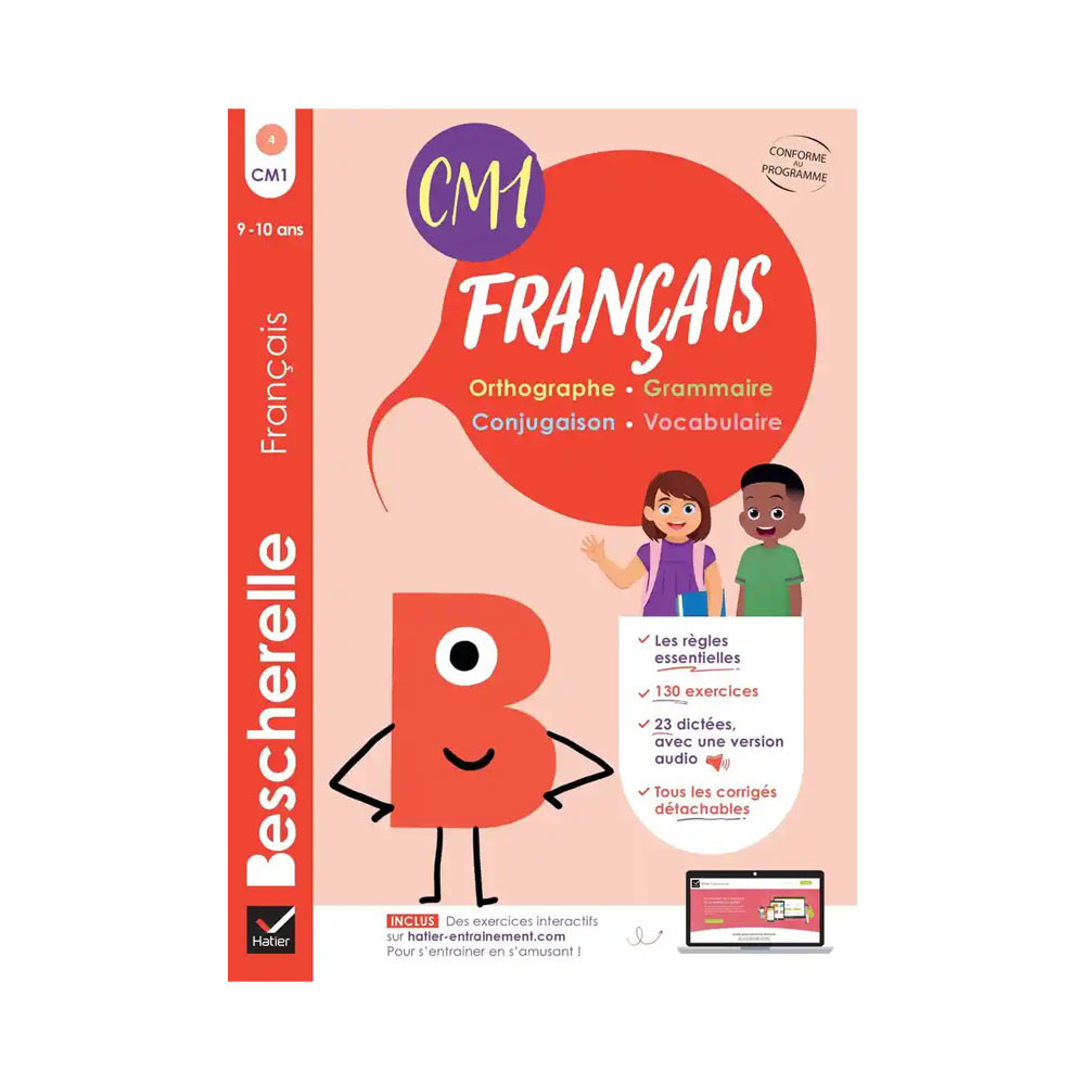 Bescherelle - Mon cahier d'entraînement en Français CM1 - 9 ans