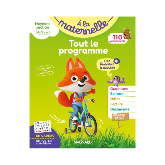 Tout le programme Moyenne section 4-5 ans - A...
