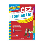 Tout en Un CE2 - Leçons, méthodes et exercices - Nouveau Cahier du jour Cahier du soir