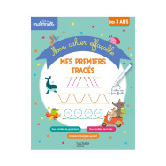 Toute ma maternelle - Mon cahier effaçable - Mes premiers tracés (3-6 ans)