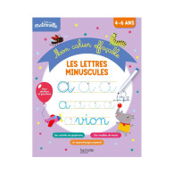 Toute ma maternelle Mon cahier effaçable d'écriture : Les lettres minuscules 4-6 ans