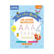 Toute ma maternelle Mon cahier effaçable d'écriture : Les lettres majuscules 3-6 ans