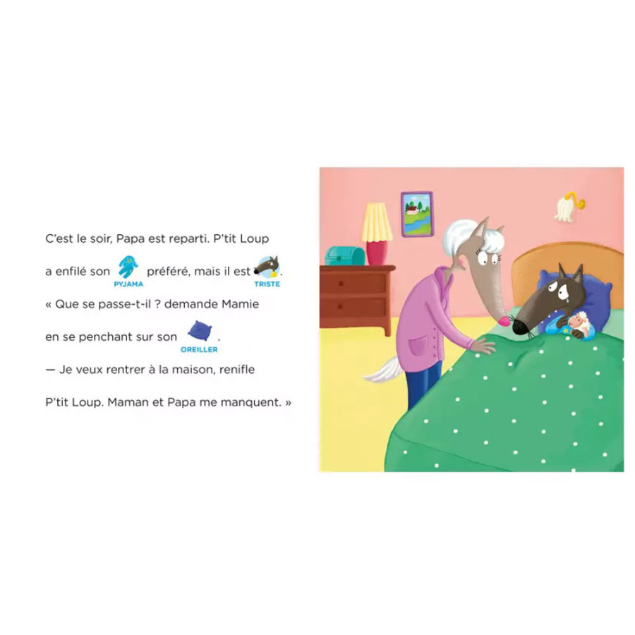 Je lis avec toi - P'tit loup - P'tit loup et les émotions
