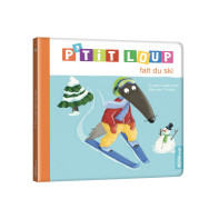 P'tit loup fait du ski