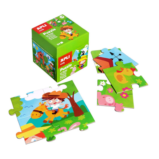 Ferme de puzzle 24 pièces
