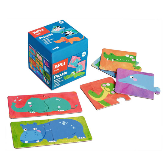 Puzzle les animaux 24 pièces