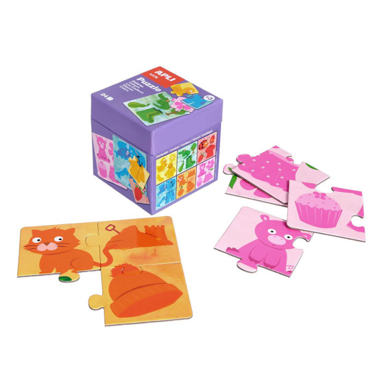 Puzzle les couleurs 24 pièces