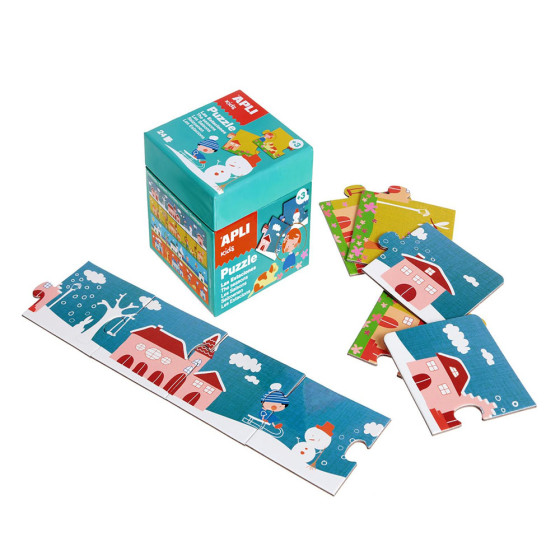 Puzzles les saisons 24 pièces