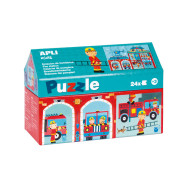 Puzzle Caserne de pompiers