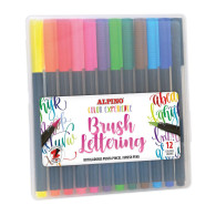 Coffret de 12 feutres à lettrage pinceau