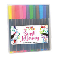 Coffret de 12 feutres à lettrage pinceau