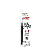 Coffret de calligraphie 6 stylos à double pointe