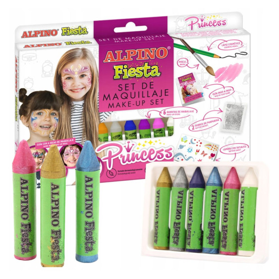Ensemble de maquillage princesse Alpino