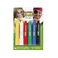 Stick visage Alpino. Couleurs de base.