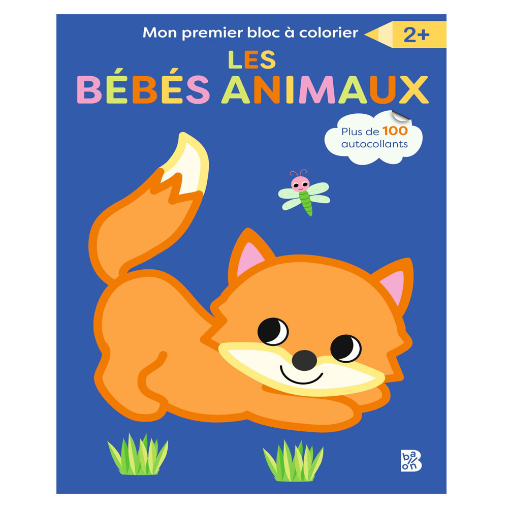 Les bébés animaux. Plus de 100 autocollants