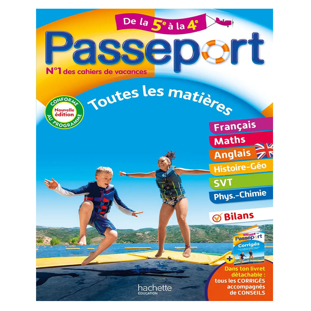 Passeport Toutes les matières de la 5e à la 4e Edition 2024