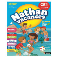Nathan Vacances Du CE1 vers le CE2 7/8 ans Edition 2018