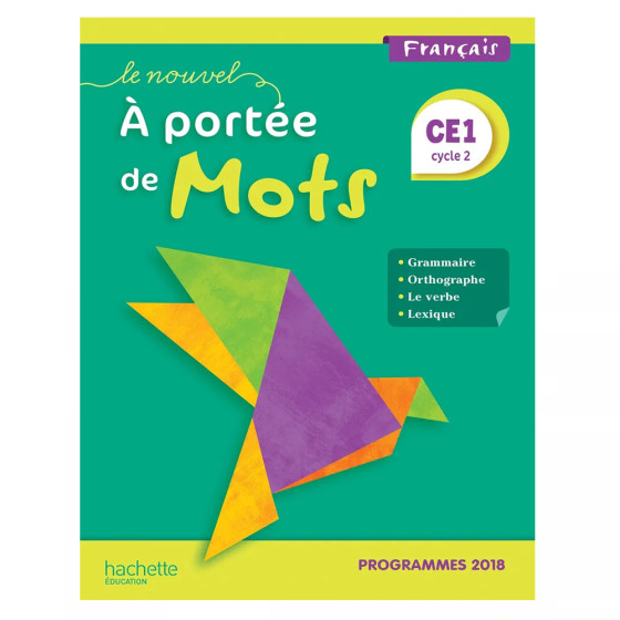 Le Nouvel A portée de mots CE1 - Manuel élève