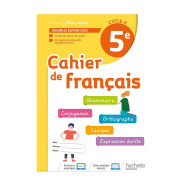 Cahier de Français cycle 4/5e - cahier d'activités