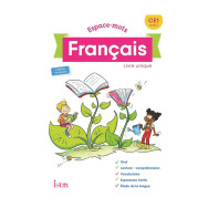 Espace mots Français CE1 Livre unique