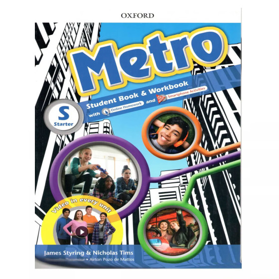 Metro Starter Student Book and Workbook Pack