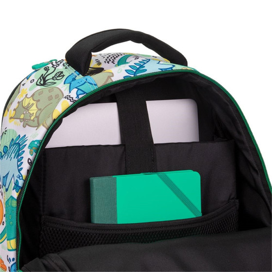 Compartiment principal avec compartiment intérieur de protection pour ordinateur portable