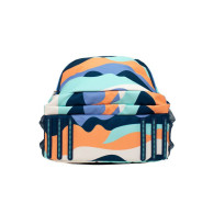 Sac à dos scolaire 4 fermetures éclair (25 L) - The Fun - Bleu