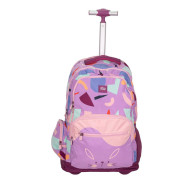 Sac à dos à roulettes  Fun Animals - violet