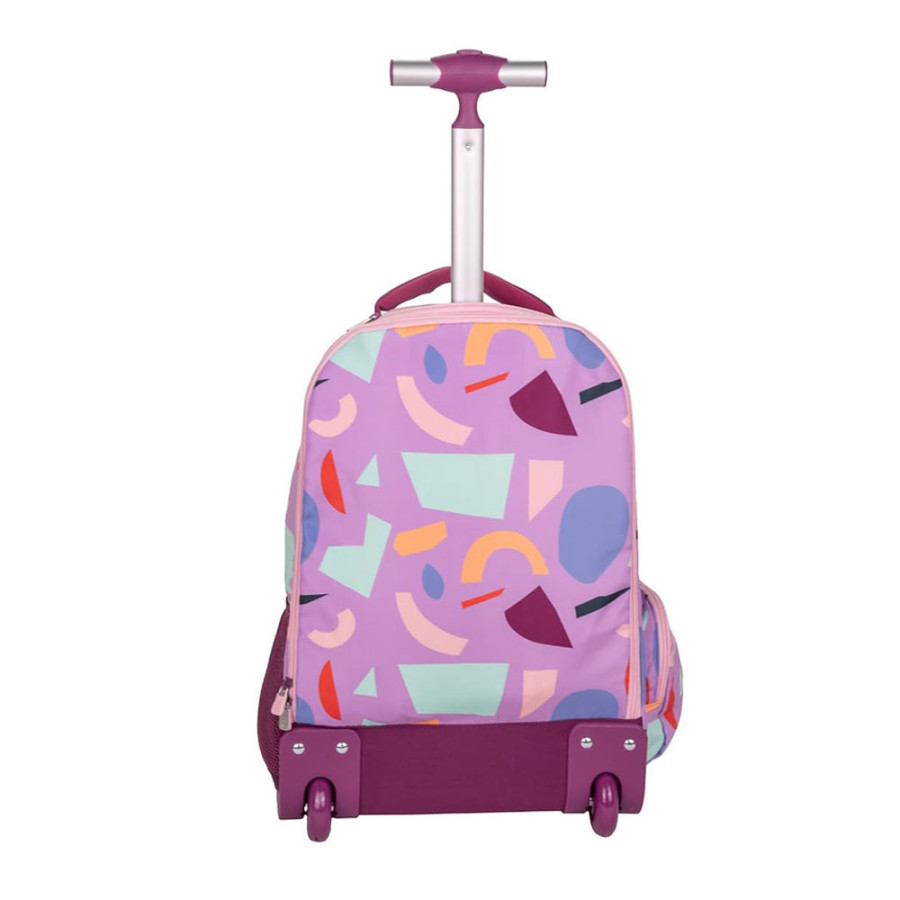 Le couvre-roue permet de porter le sac à dos sur le dos sans se salir. Fond renforcé.