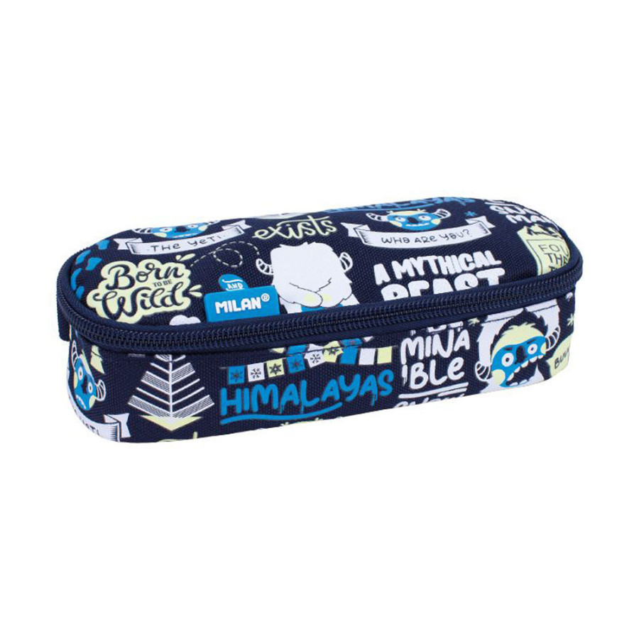 Trousse ovale bleu marine Trousse ovale bleu marine