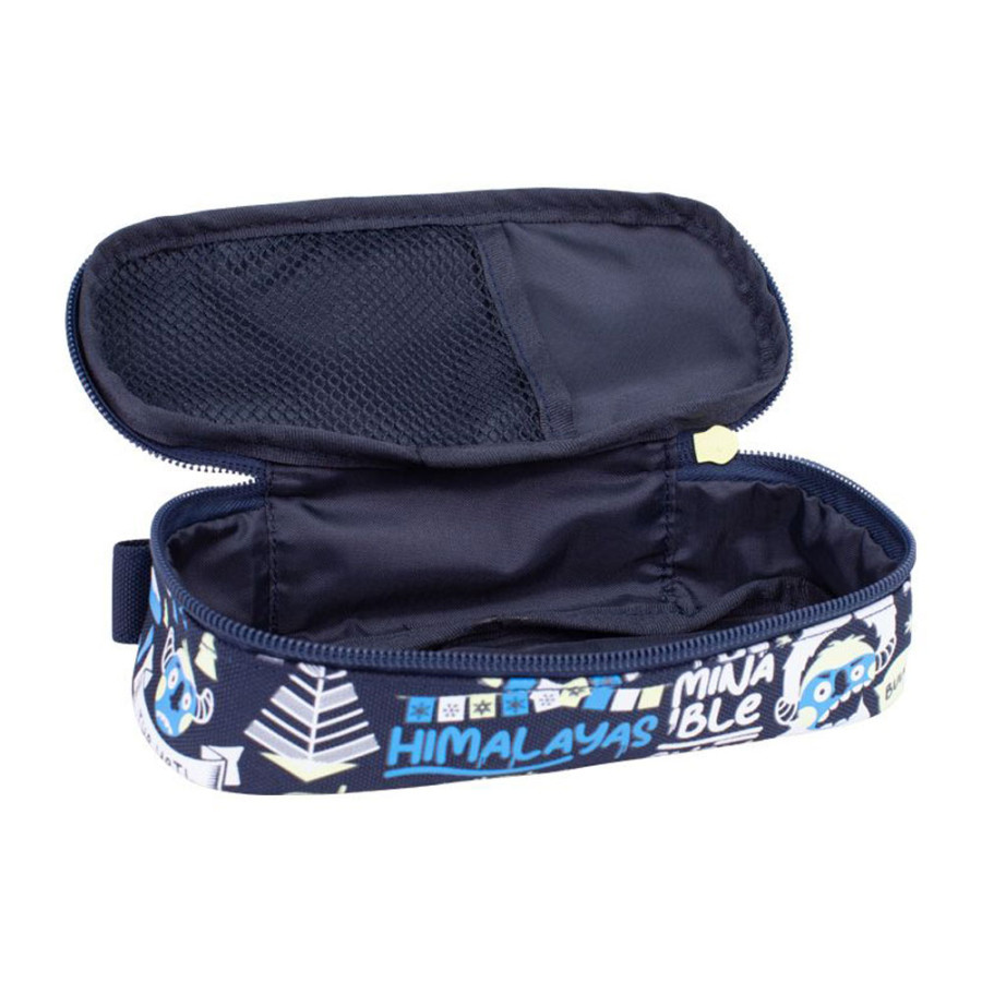 Trousse ovale bleu marine