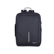 Sac à dos pour Pc portable - City - Noir