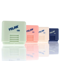 Gommes en caoutchouc synthétique avec étui School -430 since 1918 collection