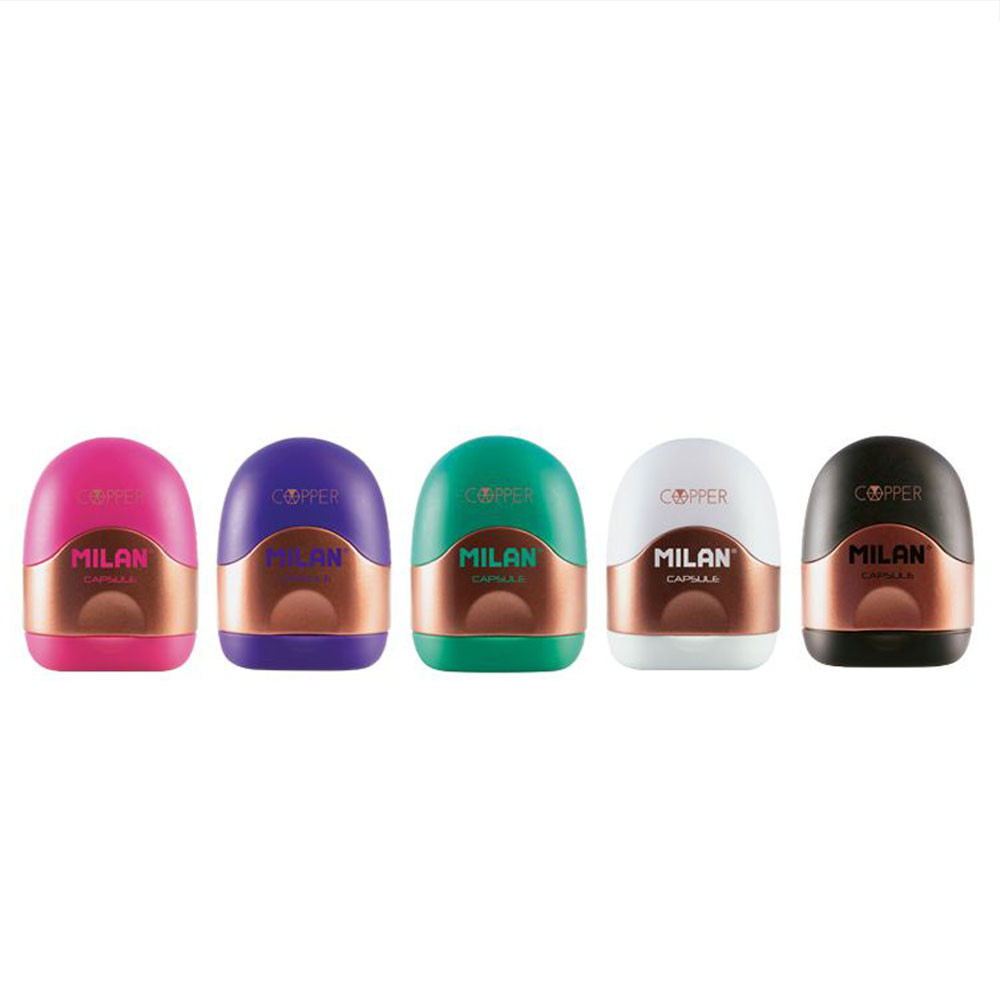 Taille-crayons avec réservoir CAPSULE Copper