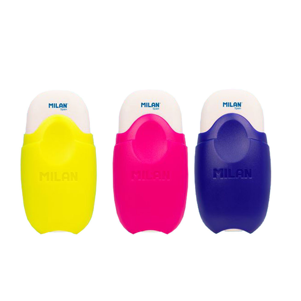 Gommes avec étui protecteur School