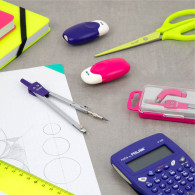 Gommes avec étui protecteur School