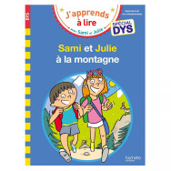 Sami et Julie à la montagne - Adapté aux dyslexie