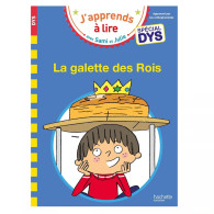 J'apprends à lire avec Sami et Julie La galette des rois - Adapté aux dyslexie