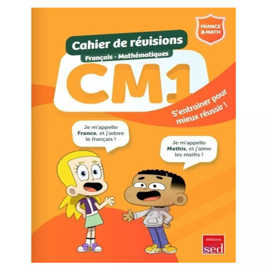 Cahier de révisions Français - Mathématiques CM1