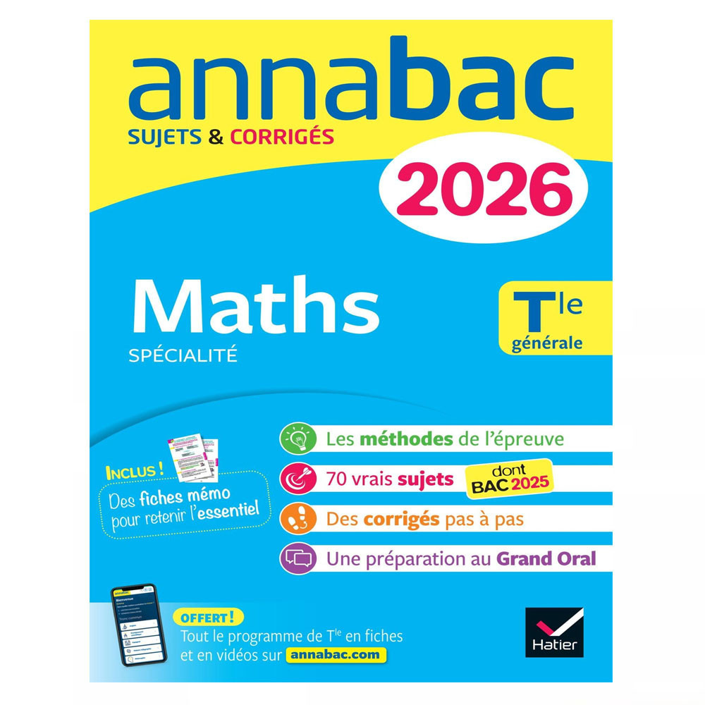Maths Spécialité Tle générale Edition 2026