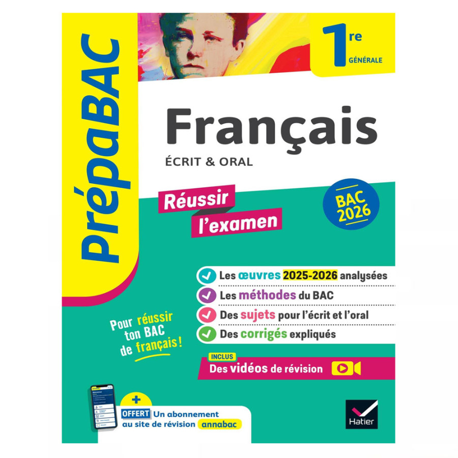 Prépabac - Français 1re générale Bac de français 2026 (écrit & oral)