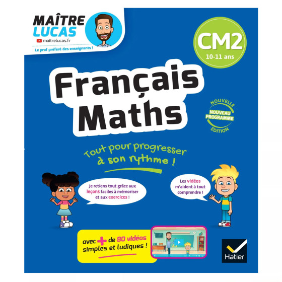 Nouveau programme - Cahier de soutien avec des vidéos Nouveau