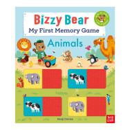 Bizzy Bear : My First Memory Game Book: Animals
