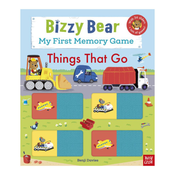 Bizzy Bear : My First Memory Game Book: Things...