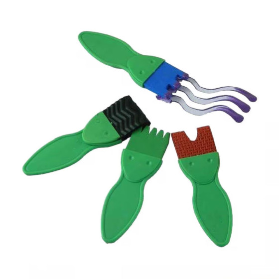 Outils pour effets de peinture spéciaux - Lot de 4