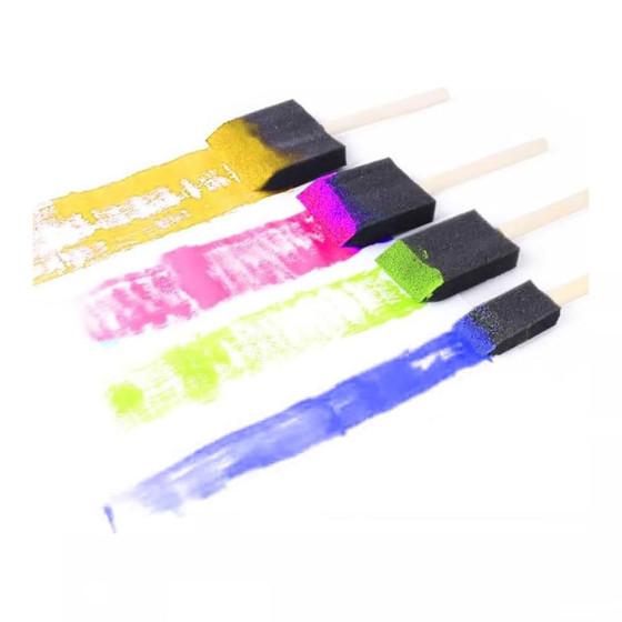 Pinceaux a peinture éponge 3 pièces