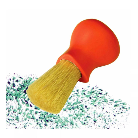 Brosse épaisse avec manche en caoutchou