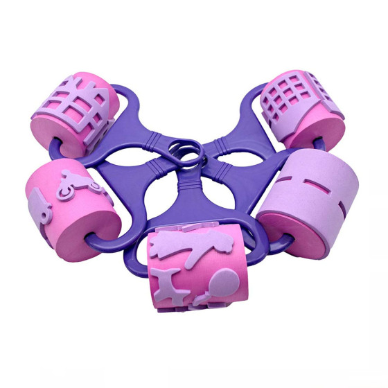 5 rouleaux de peinture