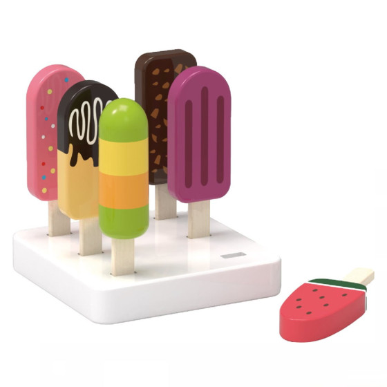 Ensemble de 6 glaces